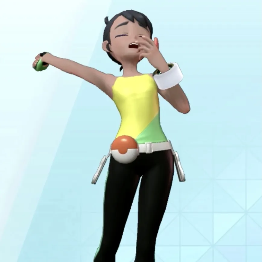 ねおきなポーズ