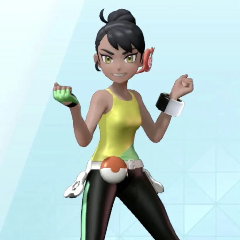 ファイトなポーズ