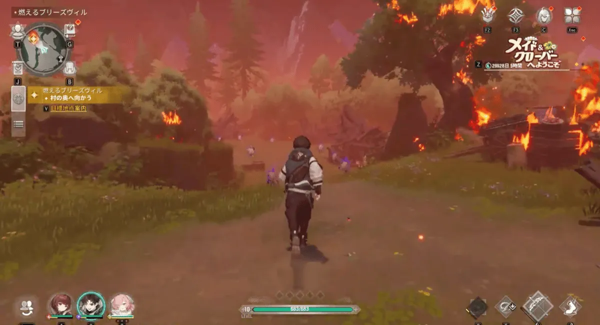 ブリーズヴィルでゴブリンを倒す