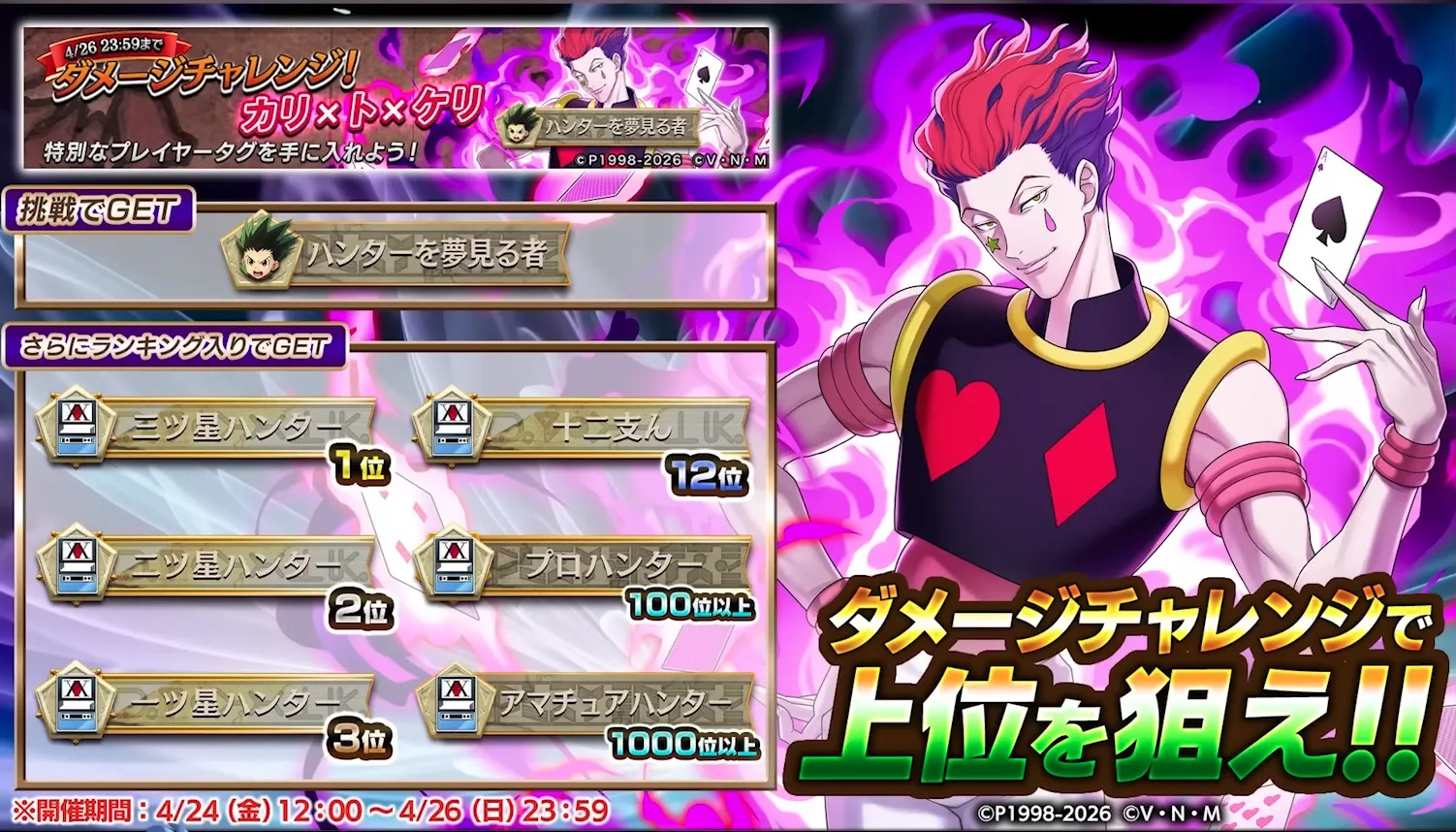 ダメージチャレンジ