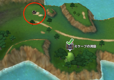 ミケープの洞窟北西の画像