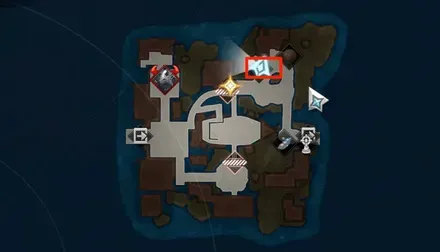 ジェロームの注意を引けるものマップ