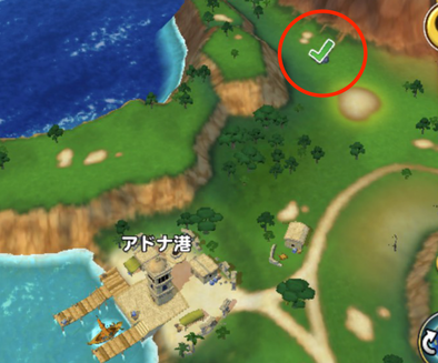 アドナ港北東の画像