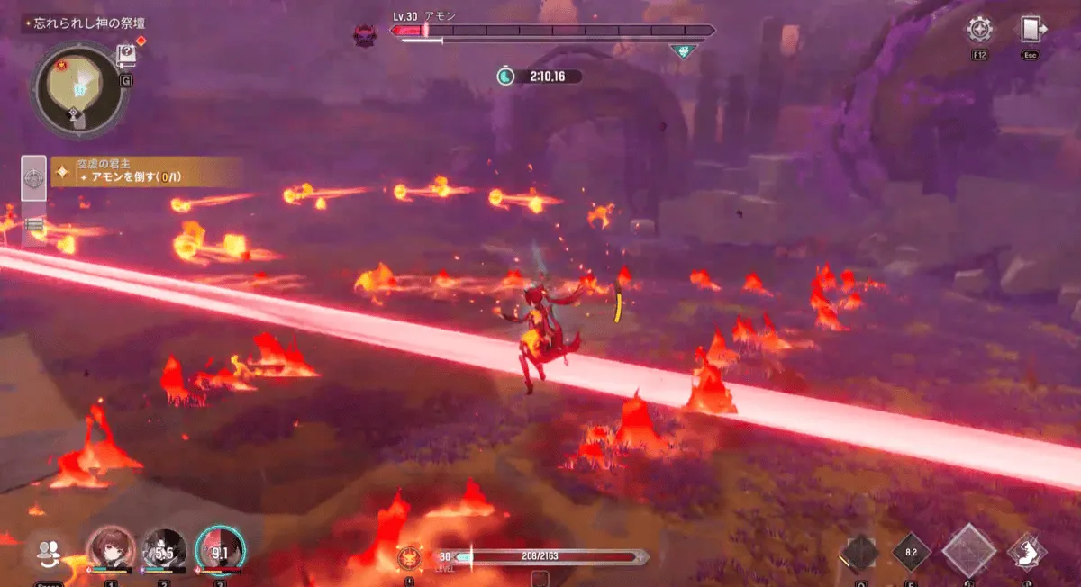 アモン攻撃パターン