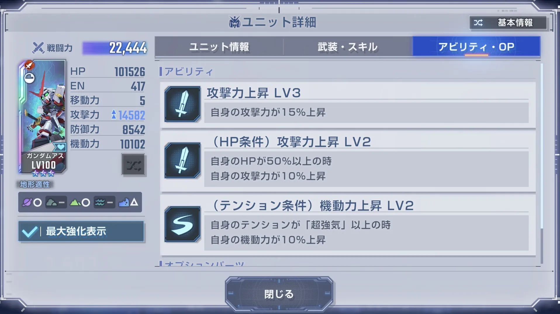 攻撃力はかなり高い