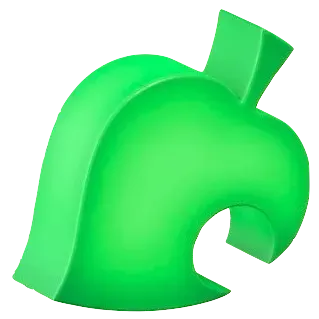 はっぱのオブジェ画像