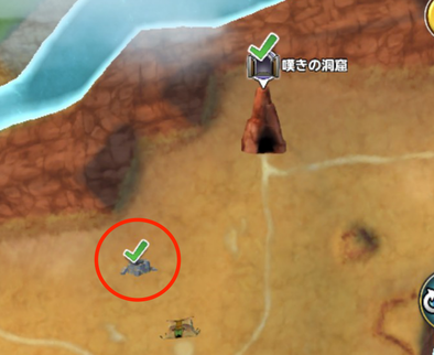 嘆きの洞窟南西の画像