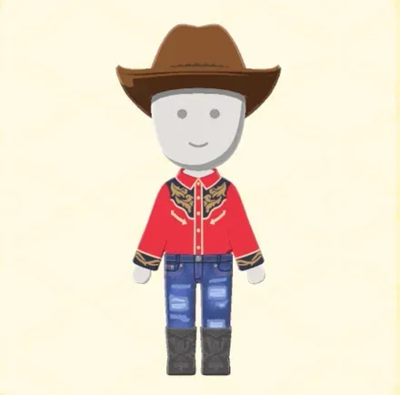 ウエスタンコーデ画像