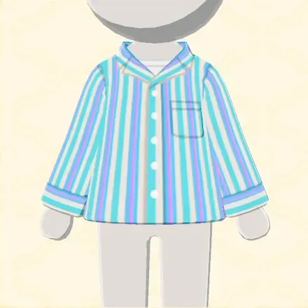 マルチストライプシャツ画像