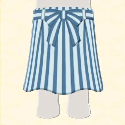 ストライプロングスカート画像