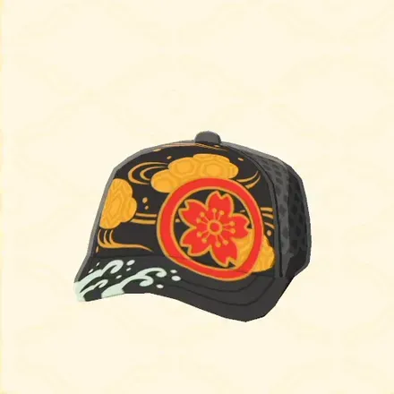 和柄メッシュキャップ画像