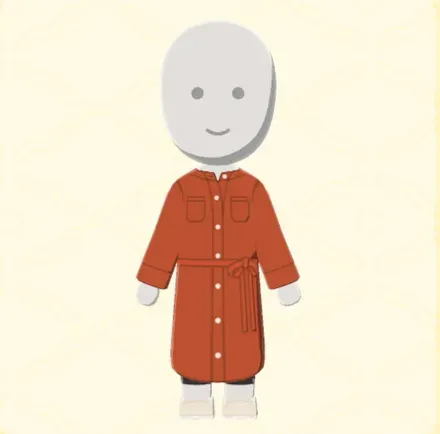 シャツワンピコーデ画像