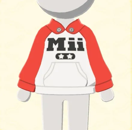 ラグランパーカー画像