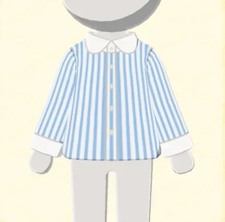 ストライプYシャツ画像