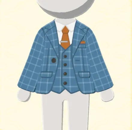 チェックジャケット画像