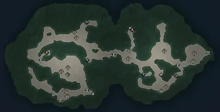 ゴブリン前進基地のマップ