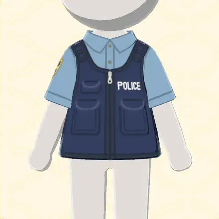 警察官の制服画像