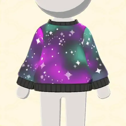 宇宙柄トレーナー画像