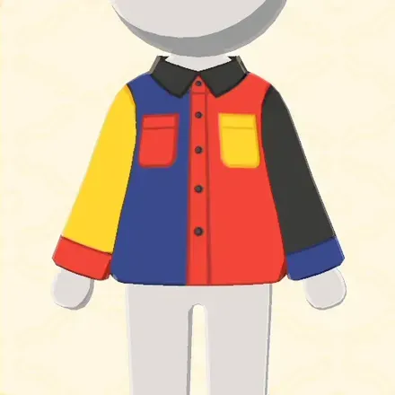 クレイジーカラーシャツ画像