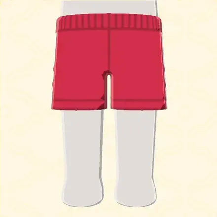 ハーフジャージパンツ画像