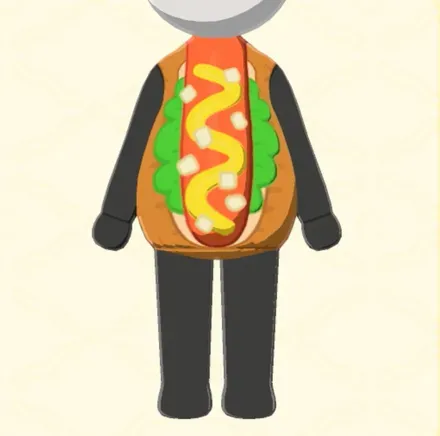 ホットドッグの着ぐるみ画像