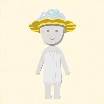 シャワー中に電話コーデ画像