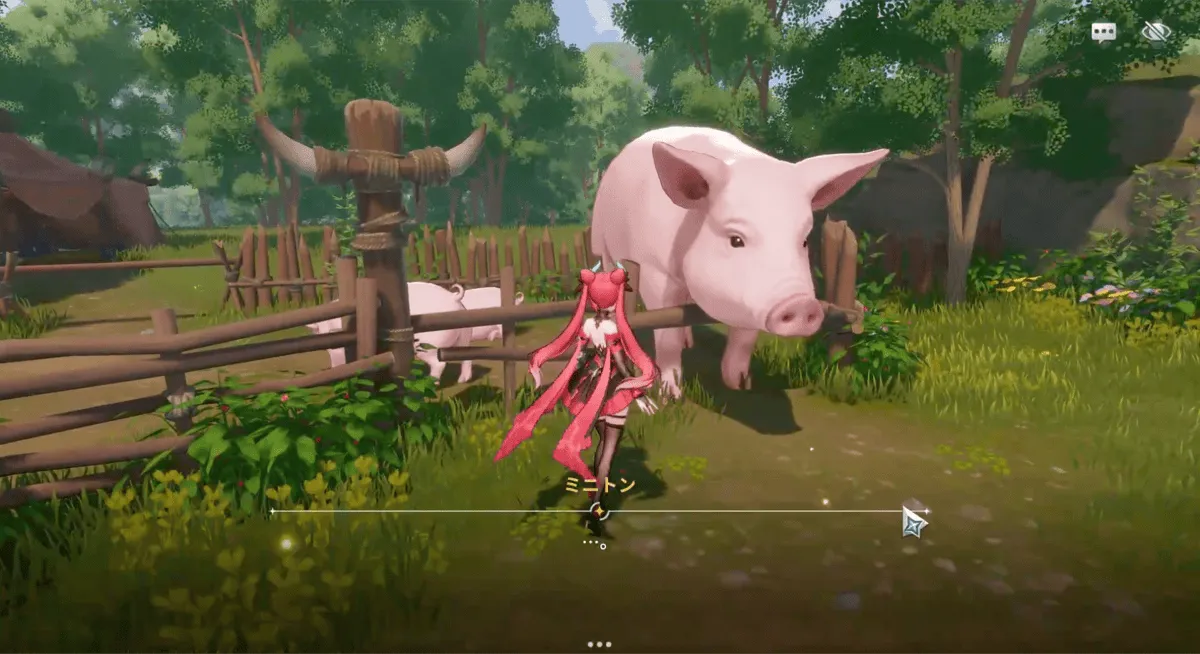 デリカ平原北側へ向かう