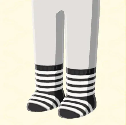 ボーダーソックス画像