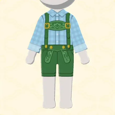 チロリアンオーバーオール画像