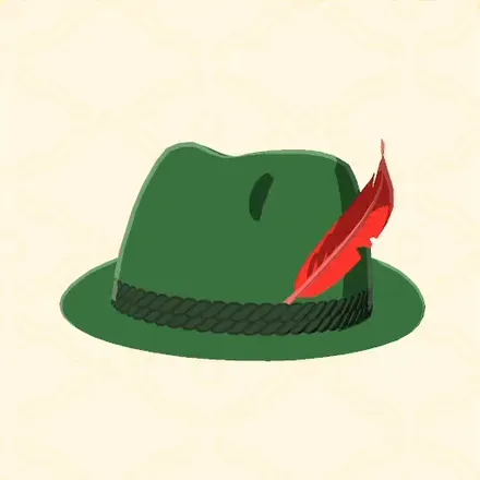 チロリアンハット画像