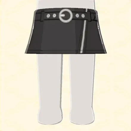 レザーミニスカート画像