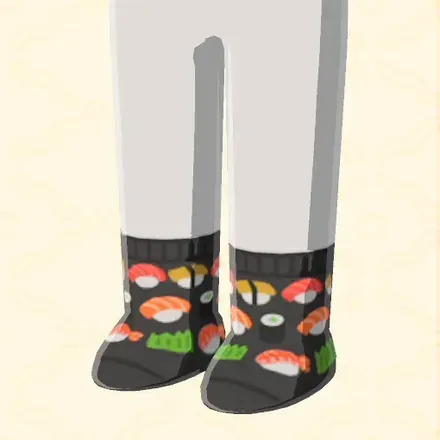 お寿司ソックス画像