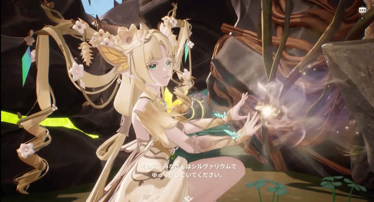 女王に謁見する