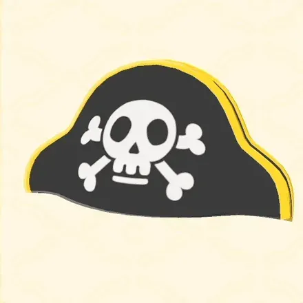 海賊の帽子画像