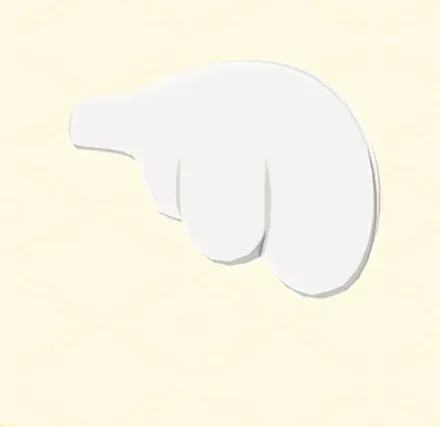 ニワトリのしっぽ画像