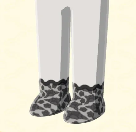 総レースソックス画像