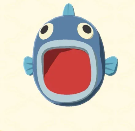 魚のかぶりもの画像