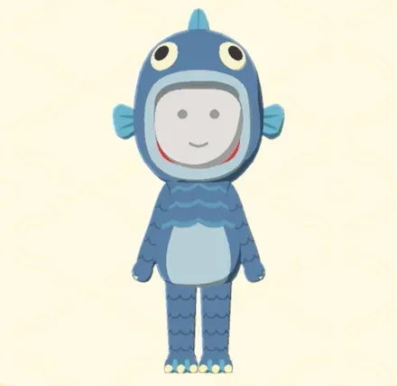 なりきり半魚人セット画像