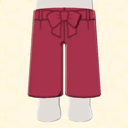 ガウチョパンツ画像