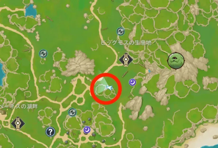 か弱いフォレストモス画像