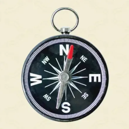 方位磁石画像