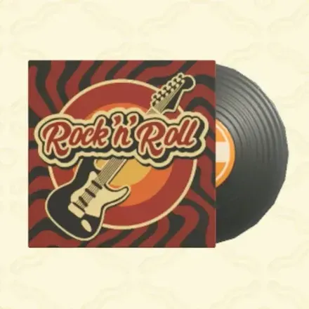 ロックのレコード画像