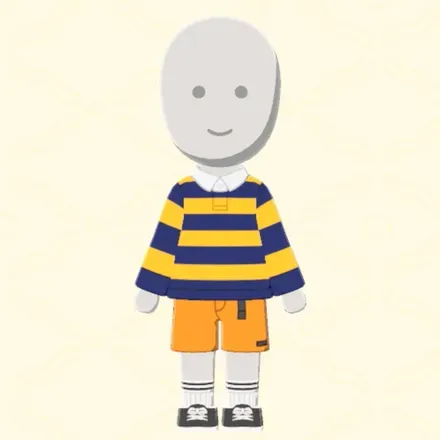 スポーティラガーコーデ画像