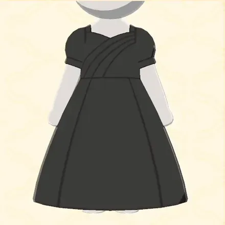 シンプルドレス画像