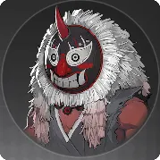 灰のマスクの画像