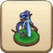 水の精霊の置物