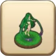 風の精霊の置物