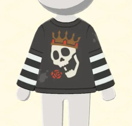 スカルTシャツ画像