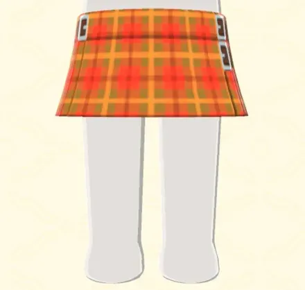 巻きスカート画像