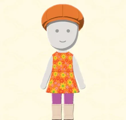 レトロサイケコーデ画像